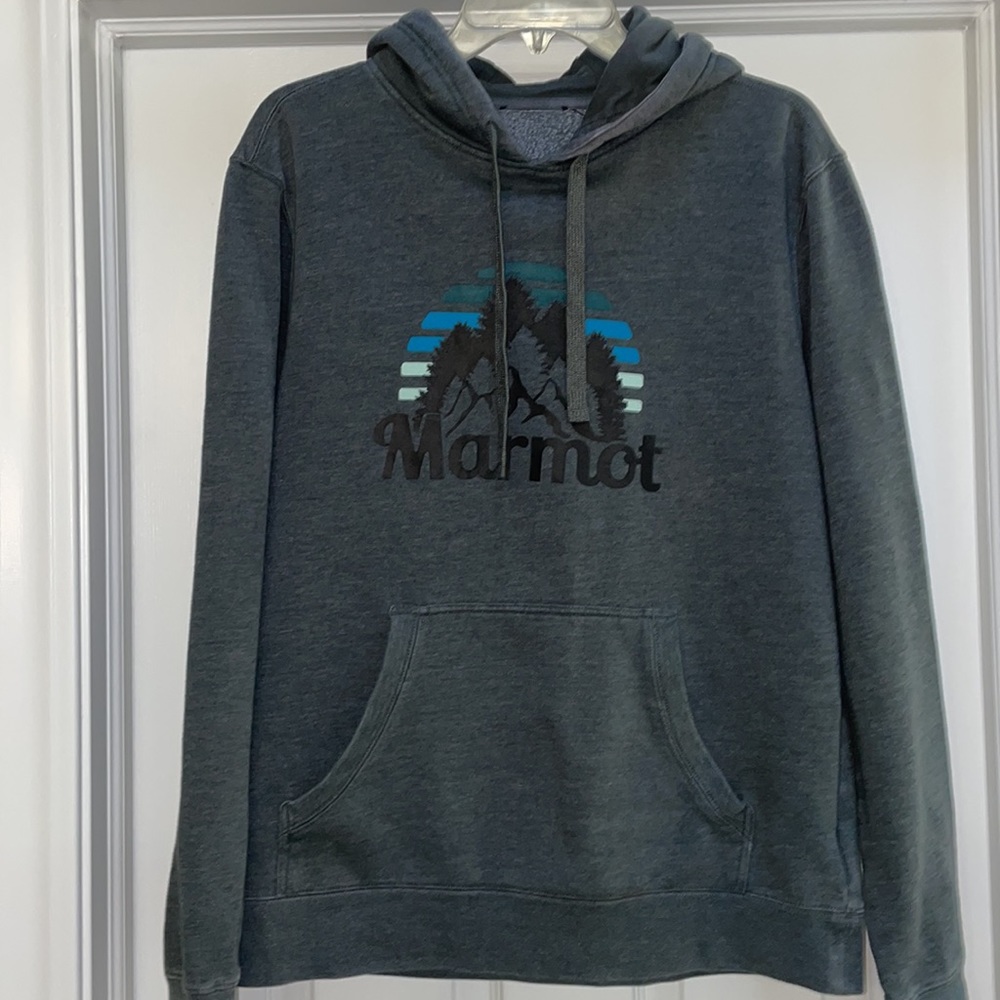 Marmot Hoodie Unisex Size Medium